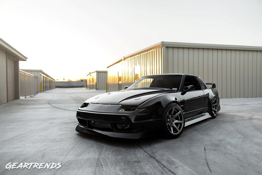Staggered Diameter wheels on S13 200sx 240sx