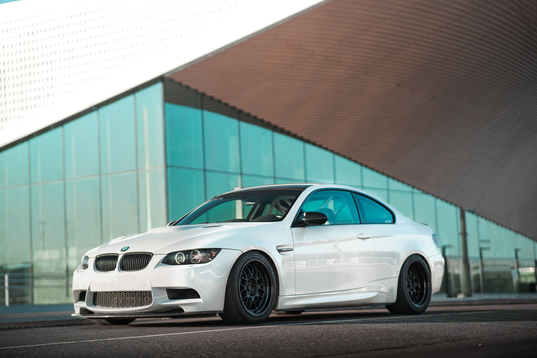 E92 M3 on 18" dished wheels